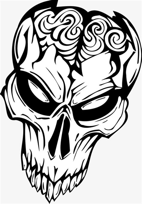 Devil Skull Drawing At Getdrawings Free Download