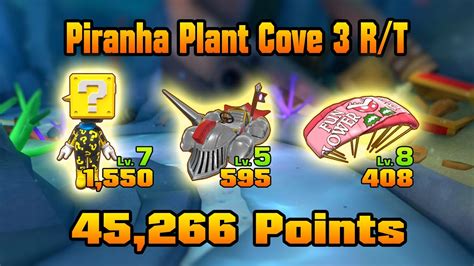 Mario Kart Tour — Mii Tour ～ Piranha Plant Cove 3 Rt ～ 45266 Points