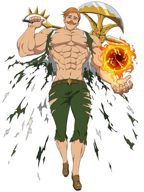 Dibujos De Escanor De Nanatsu No Taizai Para Colorear Para Colorear