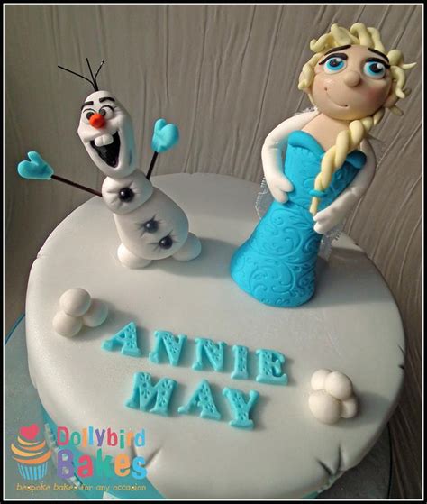 Frozen Anyone Decorated Cake By Dollybird Bakes Cakesdecor