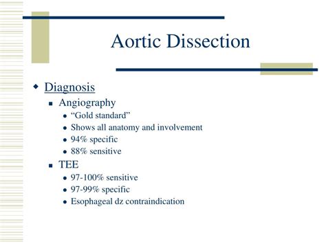 Ppt Aortic Dissection And Aneurysms Powerpoint Presentation Free Download Id 154719