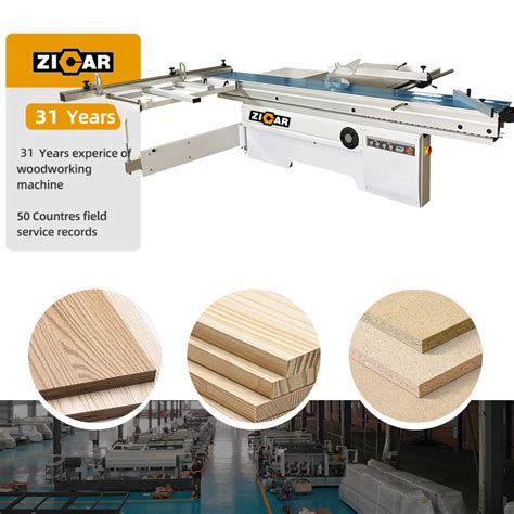 ZICAR High Precision Electric Table Saw Sliding Panel Saw For