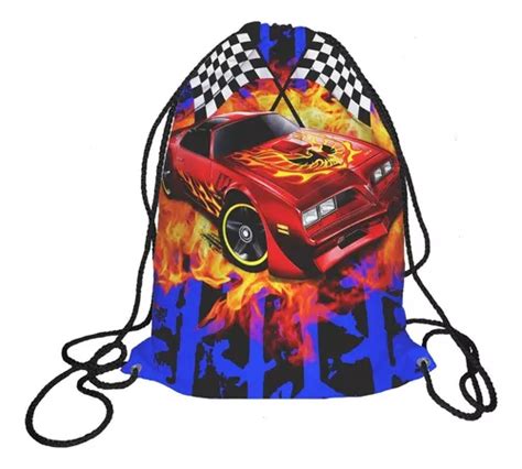 Morralito Dulcero Bolo Fiesta Infantil Hot Wheels Meses Sin Inter S