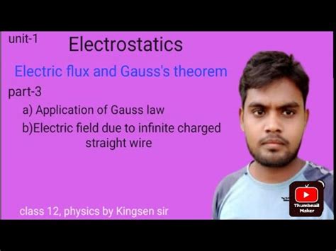 Class Th Electrostatics Electric Flux And Gauss Theorem Part Neet