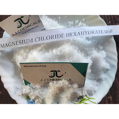 Magnesium Chloride Hexahydrate Usp At Best Price In Vadodara J J