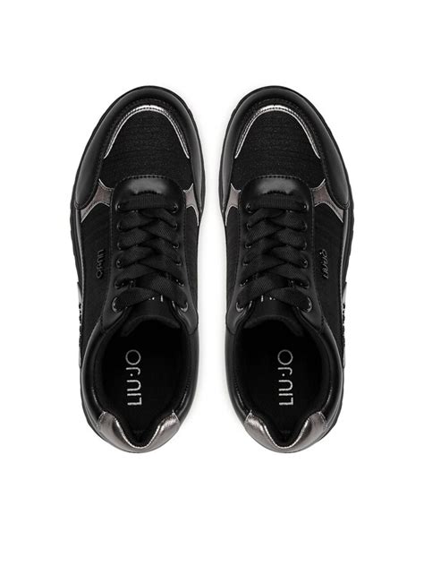 Sneakers Liu Jo Johanna 01 BF3133 TX346 Schwarz Eschuhe De