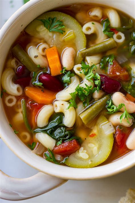 Slow Cooker Minestrone Soup Italian Recipe The Simple Vegansita