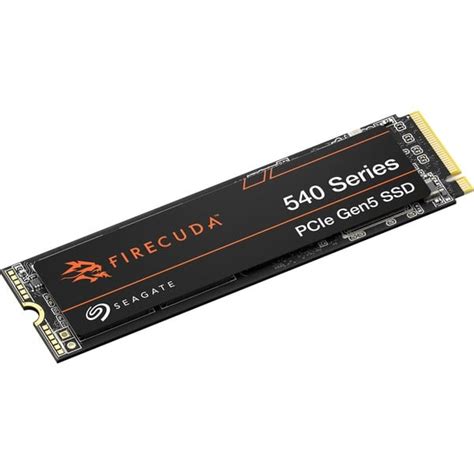 Seagate FireCuda 540 2 TB SSD PCIe 5 0 X4 NVMe 2 0 M 2 2280 D2