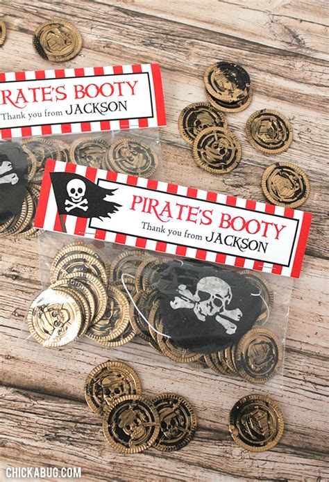 Quick And Easy Pirate Party Favors