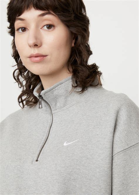 Nrg Solo Swoosh Quarter Zip Sweatshirt