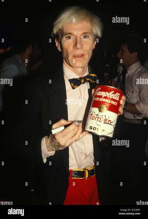 Andy Warhol 1980 Photo By Adam Scull/PHOTOlink Stock Photo - Alamy