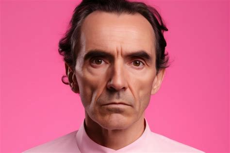 Premium Ai Image A Man With A Pink Shirt And A Pink Shirt