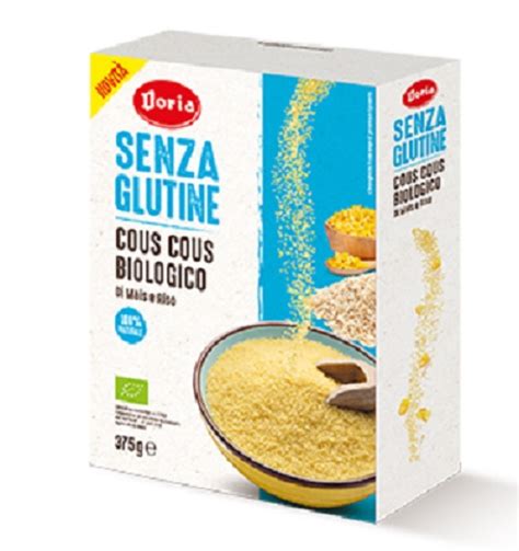 Cous Cous Senza Glutine Biologico Di Mais E Riso Doria Doria