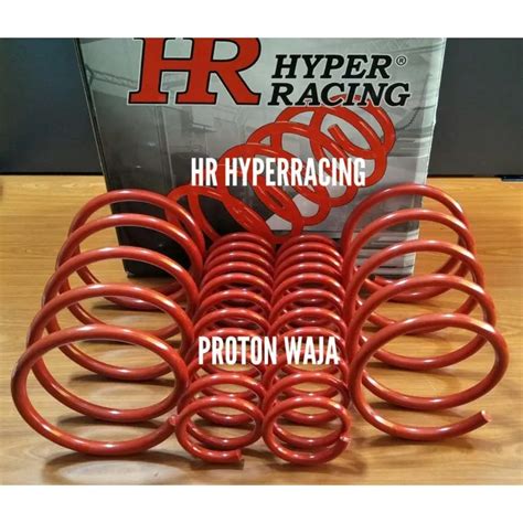 Hr Sport Spring Proton Waja Set Pcs Lazada