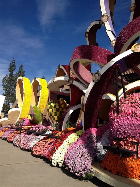 Judging of the Rose Parade Floats to commence shortly