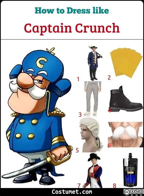 Captain Crunch Costume for Halloween