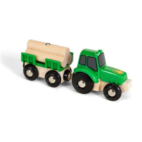 Bebeboutik Tracteur Et Remorque Brio World Accessoire Pour Circuit