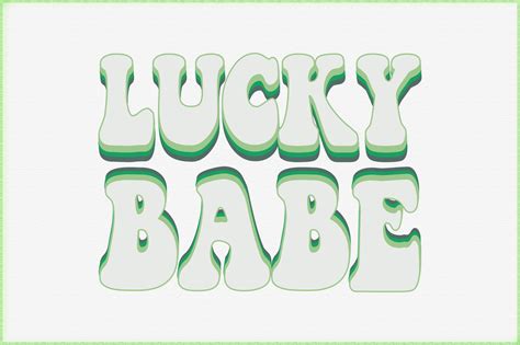 Lucky Babe Sublimation Graphic By Diycraftsy Creative Fabrica