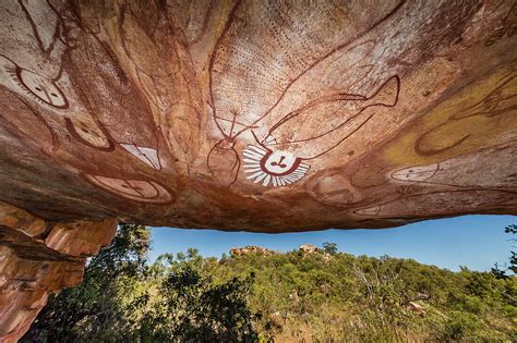 Aboriginal Wandjina Cave Artwork In License Image 71031610 Lookphotos