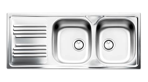 Lavello Cucina 2 Vasche Con Gocciolatoio Sinistro In Acciaio Inox Apell