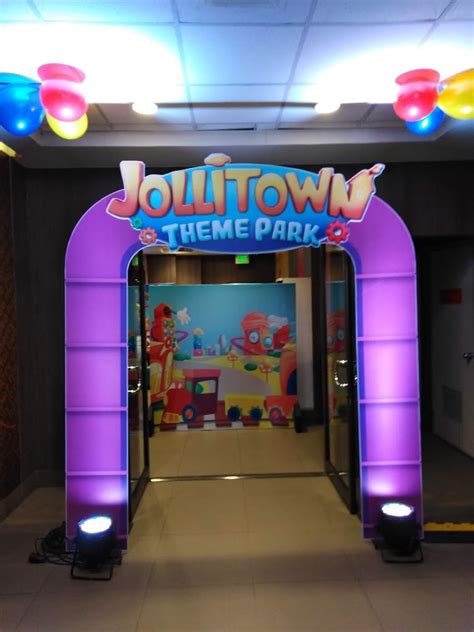 Jollitown Theme Park - the newest Jollibee Kids Party Theme