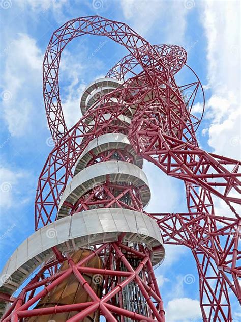 Arcelormittal Orbit London Olympic Park Editorial Image Image Of