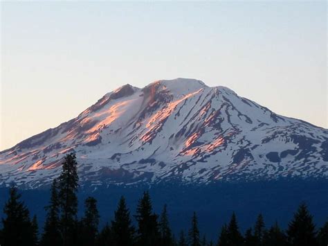 Mt. Adams as seen from Trout Lake, WA : Photos, Diagrams & Topos ...