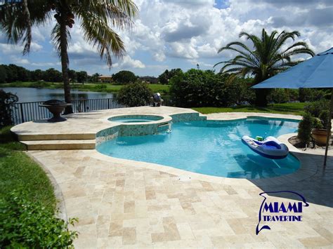 Travertine Paver 6x12 Ivory Miami Travertine