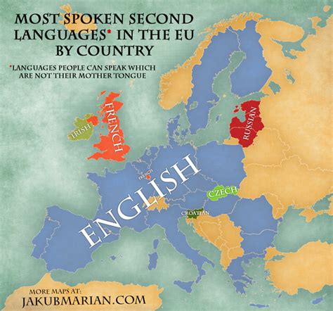 English Official Language Map