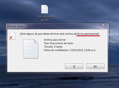 C Mo Borrar Archivos Definitivamente Sin Que Pasen Por La Papelera De