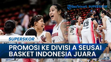 Indonesia Ukir Sejarah Promosi Ke Divisi A Seusai Juara Di Final