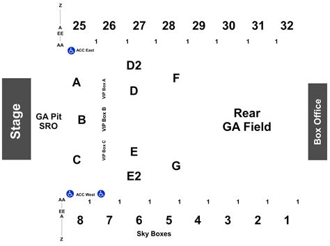 Hershey Park Stadium Seating Chart