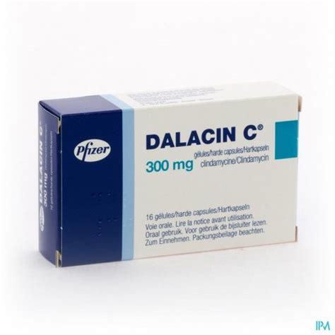 Dalacin C Caps 16 X 300mg | Apotheek Thiels