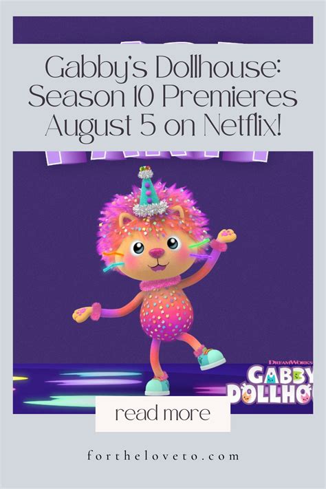 Celebrate Season 10 of Gabby's Dollhouse on Netflix!