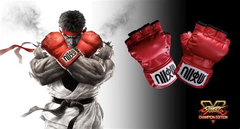 Random New Street Fighter V Gloves Will Let You Unleash Your Inner Ryu