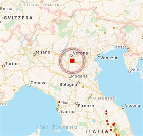 Nuova Scossa Di Terremoto A Verona Trema Ancora La Terra A Salizzole