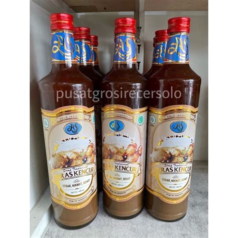 Jual Beras Kencur Arum Sari 625ml Botol Kaca Shopee Indonesia