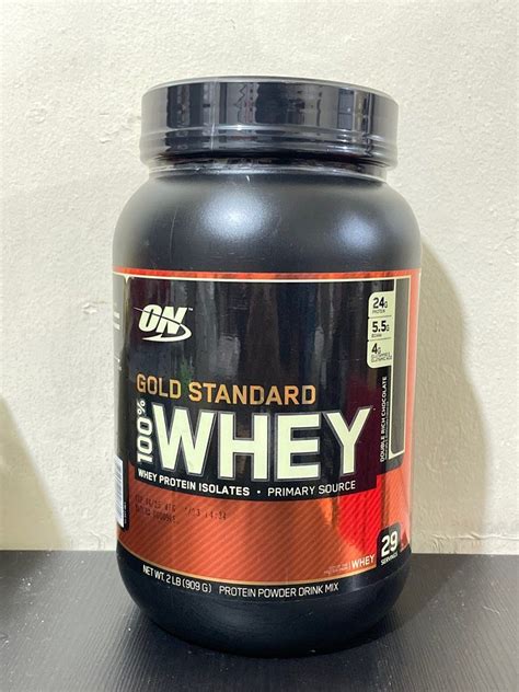 On 100 Gold Standard Whey Protein Authentic And Sealed Health And Nutrition Health Supplements