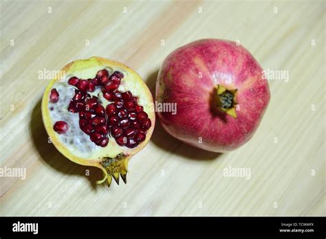 Soft Seed Pomegranate Stock Photo Alamy