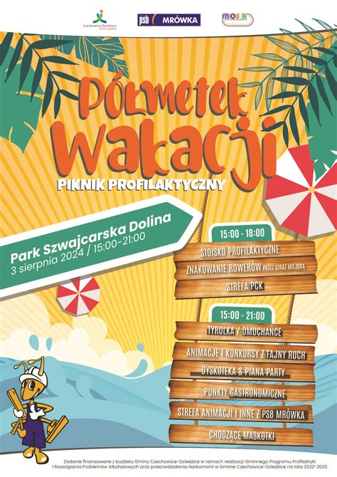 Półmetek Wakacji Piknik Profilaktyczny 3 sierpnia 2024 Strona