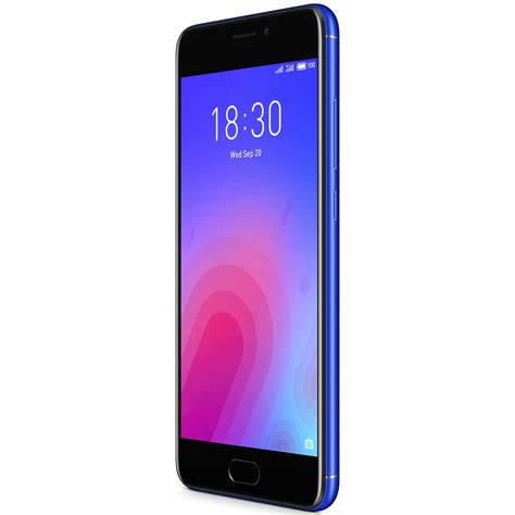 Смартфон Meizu M6, Dual SIM, 32GB, 4G, Blue - eMAG.bg