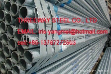 Hot Dipped Galvanised Steel Pipe HDG Scaffolding Tubes Hunan China Manufacturer