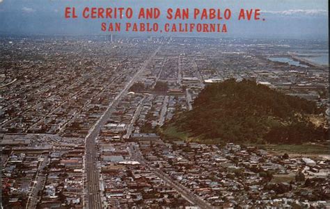 El Cerrito And San Pablo Ave California Carlos Corredor Postcard
