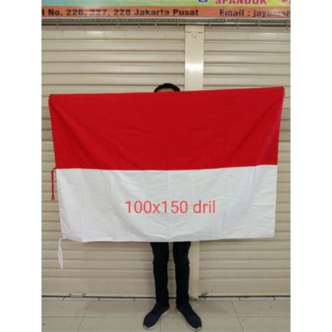 Jual Bendera Merah Putih Ukuran X Bahan Drill Berkualitas