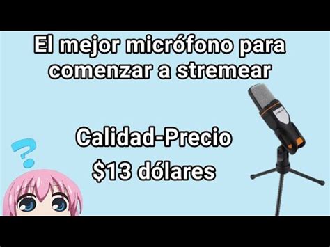 EL MEJOR MICRÓFONO PARA COMENZAR A STREMEAR O PARA GRABAR VIDEOS