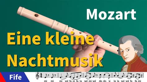 Mozart Eine Kleine Nachtmusik 2nd Movement Easy Sheet Music