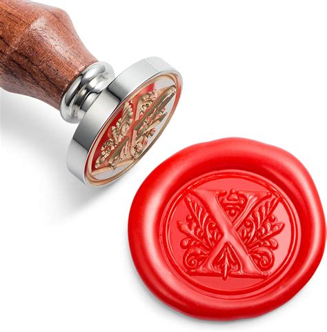Mceal Wax Seal Stamp Large Seal 1 1530mm Dia Silver