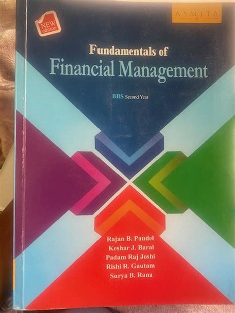 BBS 2nd Year Financial Management Sajha Kitab