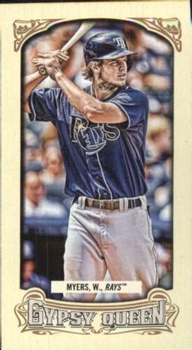 2014 Rays Topps Gypsy Queen Mini 49a Wil Myersbatting Ebay