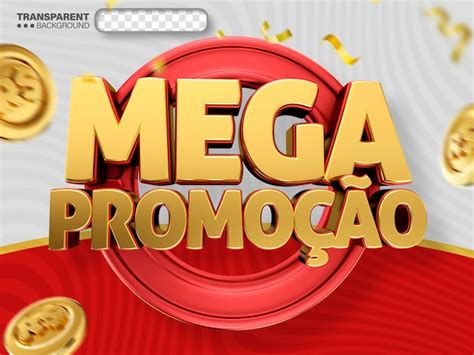 Mega Promo O De Marca D Supermercado Oferece Logotipo De Varejo